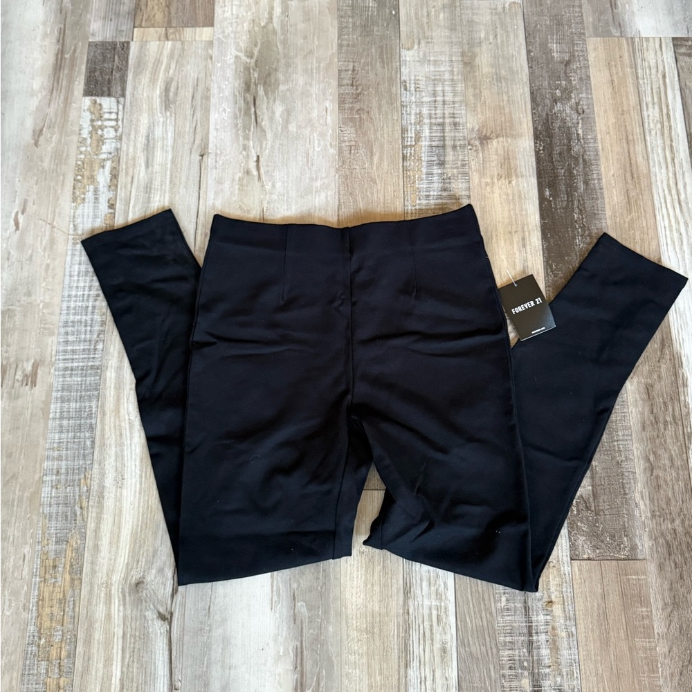 Womens black dress / leggings pants
